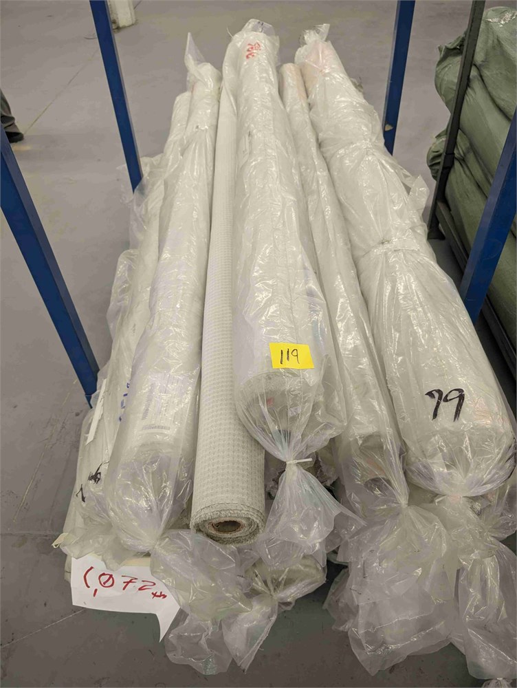 Beige fabric rolls Qty. (16)