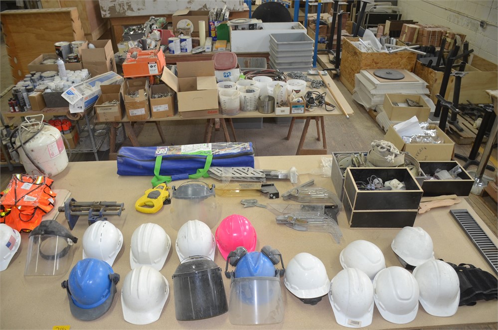 Lot of safety equipment