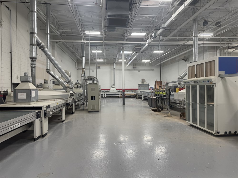 Complete Superfici Finishing Line - Bulk Bid Lost 001A - 001D