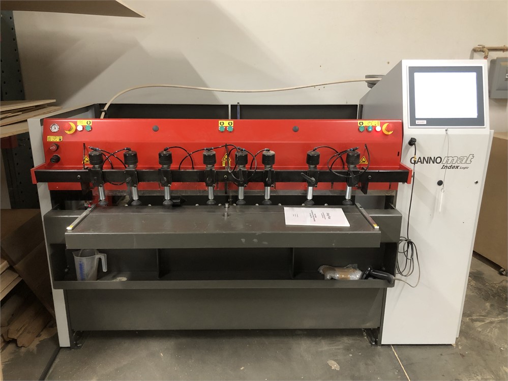 Gannomat "Index Logic 130" CNC Drill and Dowel insertion machine