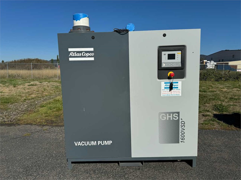 Atlas Copco "GHS1600VSD+" Vacuum Pump