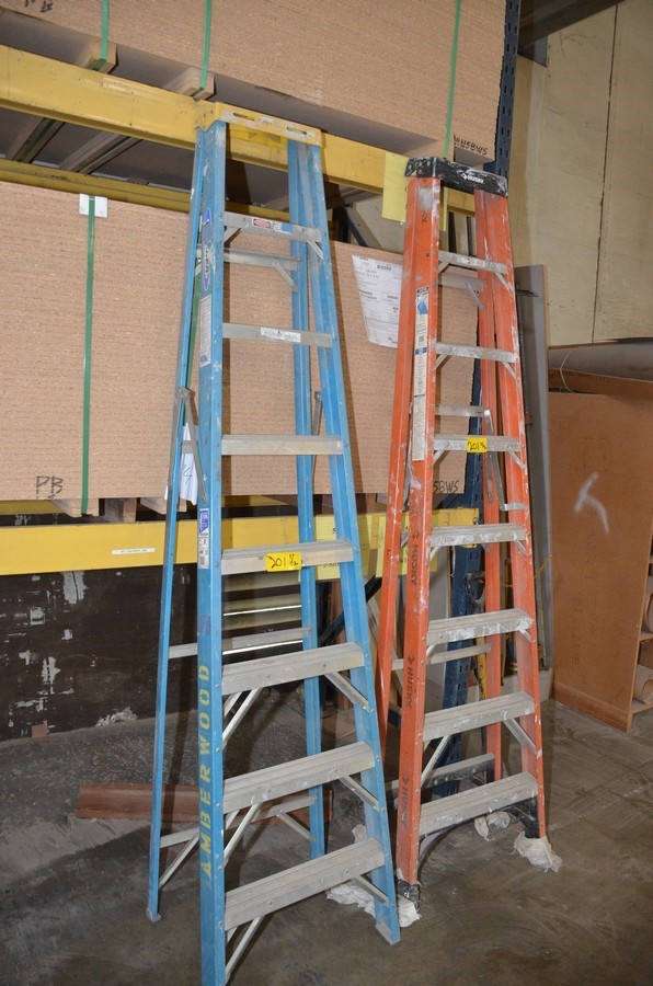 Qty (2) Step Ladders - 8'