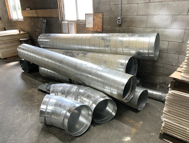 Lot of Ducting - 16" & 6" Diameter - Wallenstein, ON