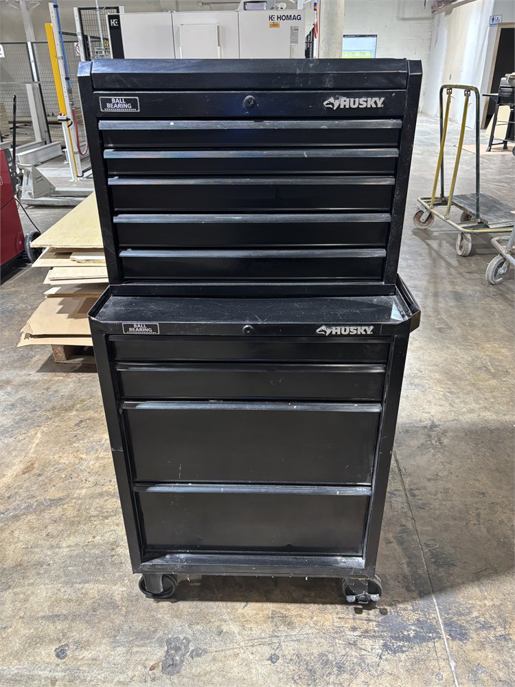 Husky Tool Box & Contents - as pictured