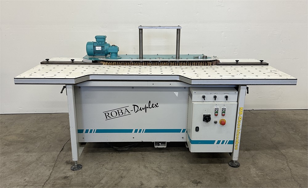 MB Machinery "ROBA-Duplex" Edge Sander