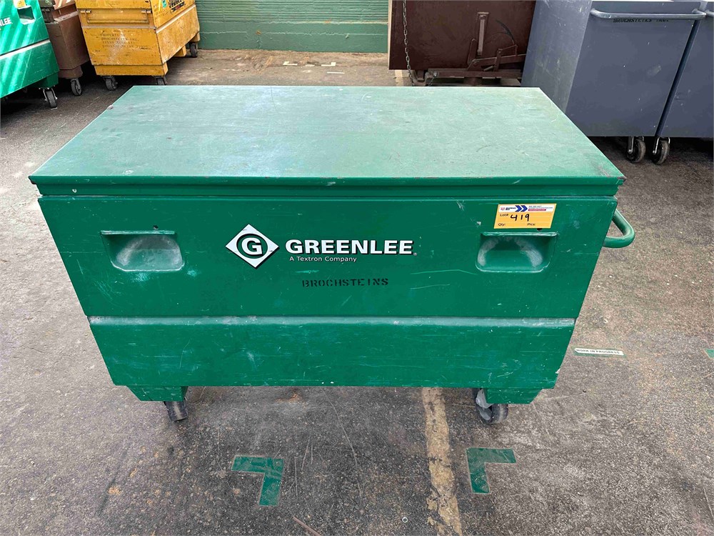 Greenlee Steel Jobsite Tool Box