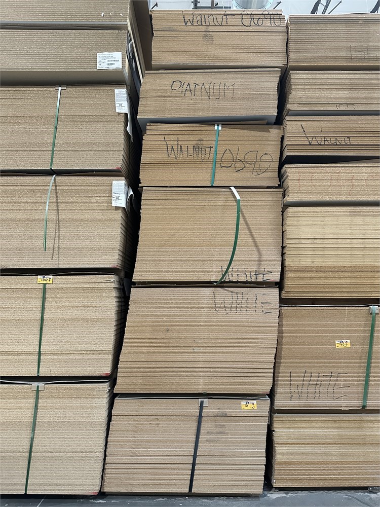 (6) Bundles of Particleboard Panels