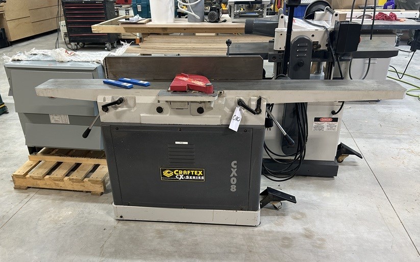 Craftex "CX08" Jointer - 220V 1Ph -  Chatham, ON