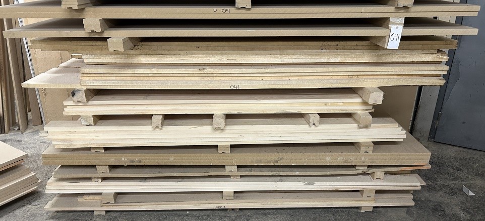 Mixed Lot of MDF Sheets 4x8' plus Pine & Bass Wood
