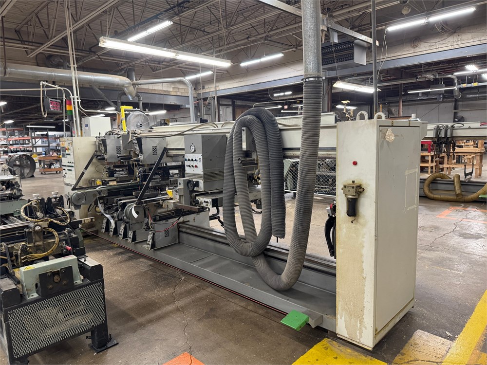 Biesse "Techno Logic" Feed-thru Borer