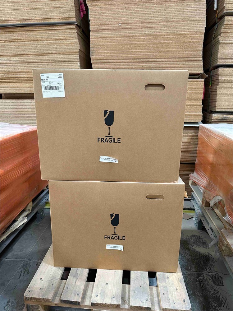 Hafele 503.15.722 Matrix Box P Trash Can Double White 36QT