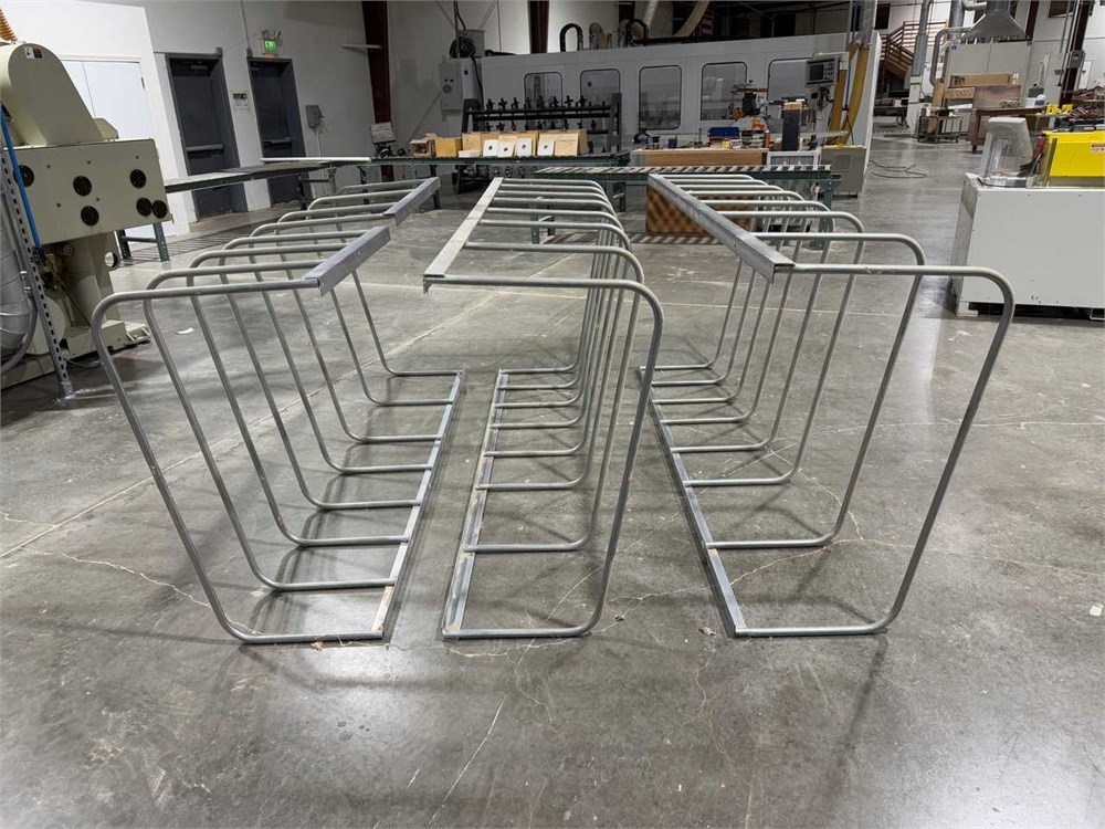 Three (3) Metal Racks