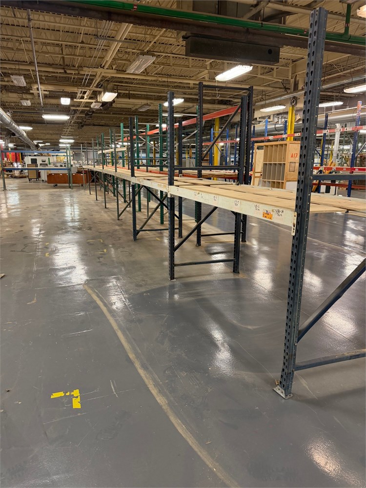 Lot of Pallet Racking - (8) Sections