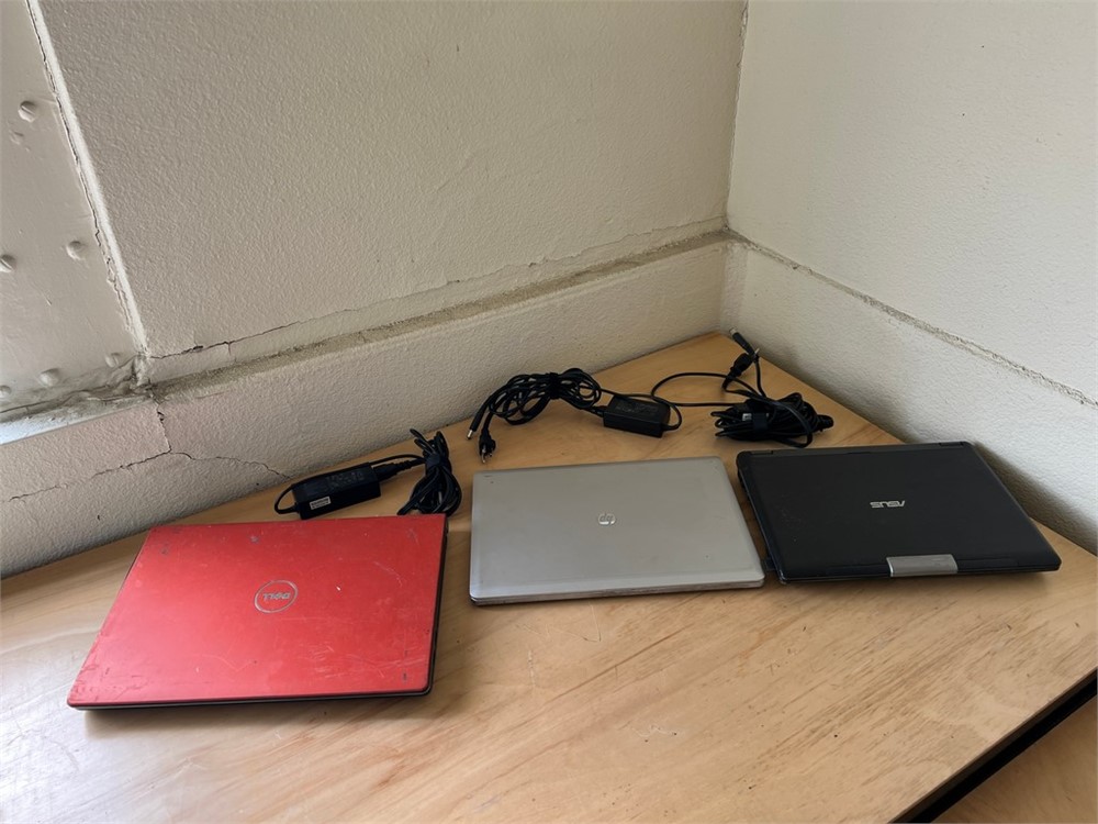 Dell, HP & Asus Laptops