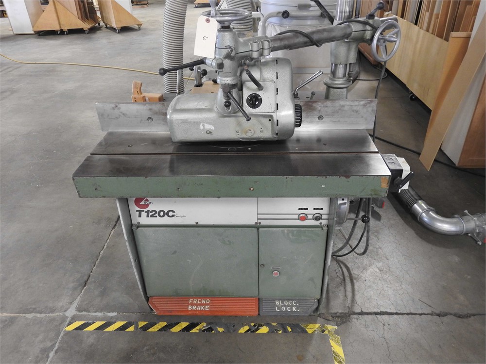 SCMI "T120C" Spindle Shaper with Power Feed
