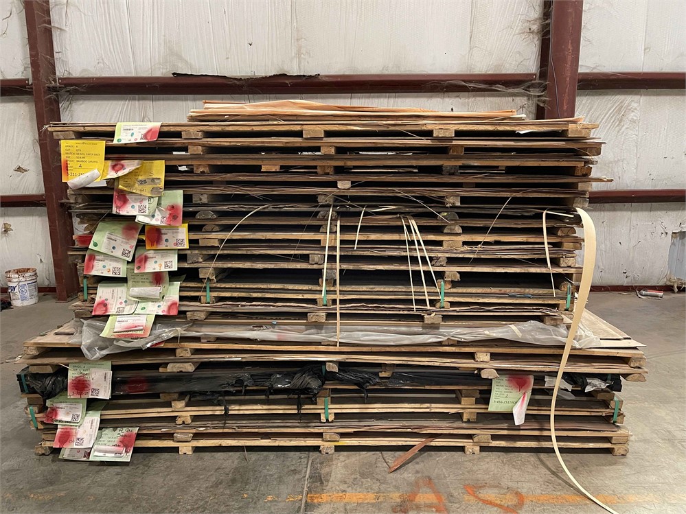 Two (2) Pallets of Veneer