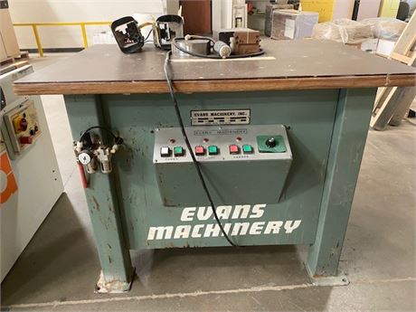 Evans "1050" T-Edge Machine
