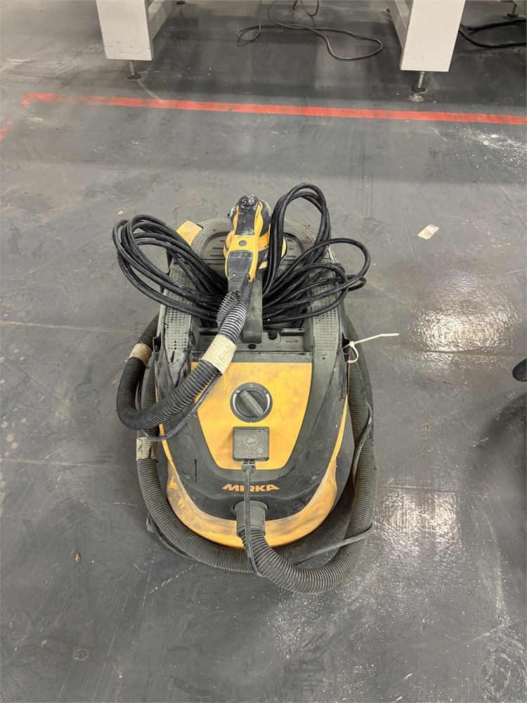 Mirka "DE 1230 Hepa PC" Shop Vacuum w/Sander Attachment