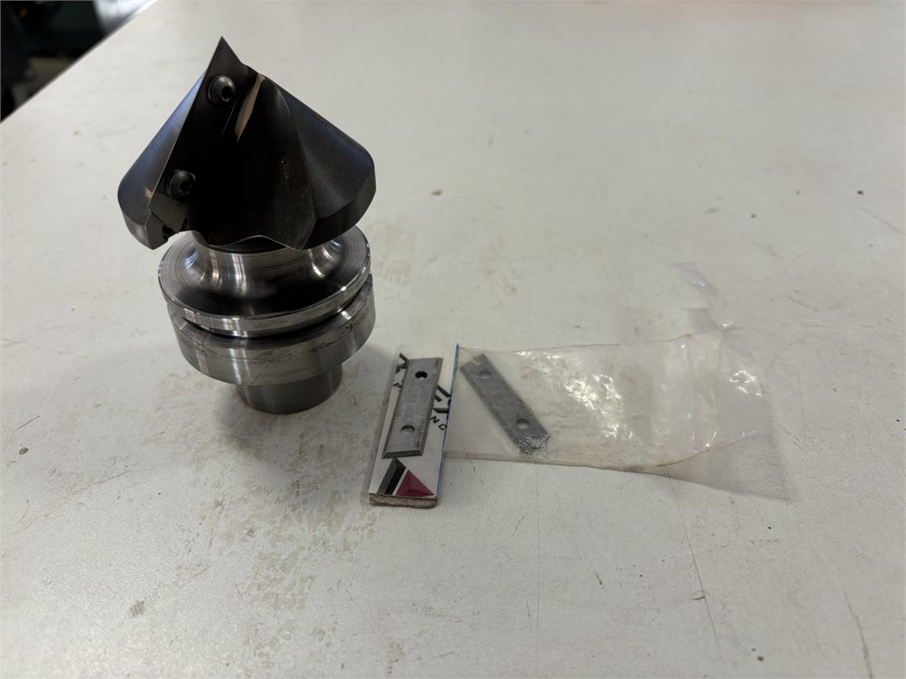 HSK Tool Holder with Integrated V-Groove Bit