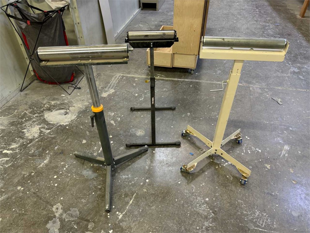 Three (3) Roller Stands