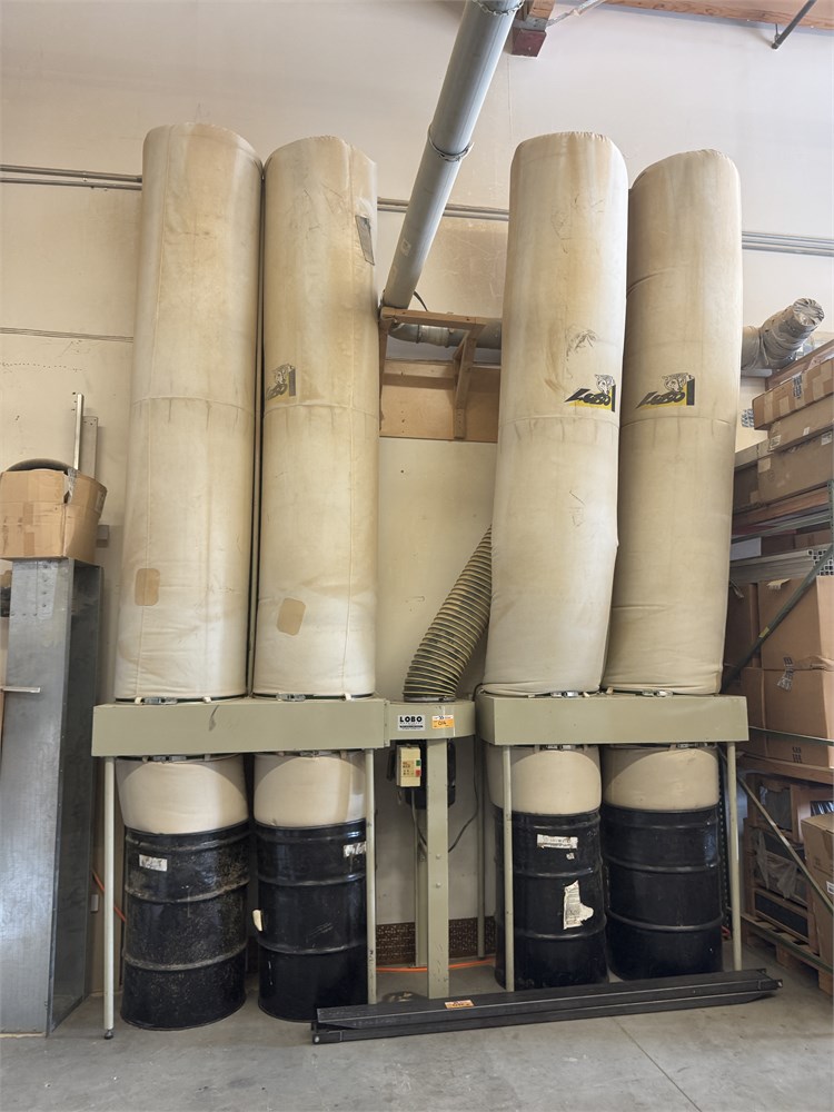 Lobo "10 HP" Dust Collector - 4-Bag