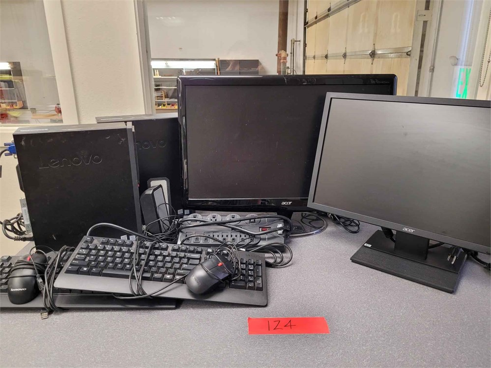 Computers and Monitors (as pictured)