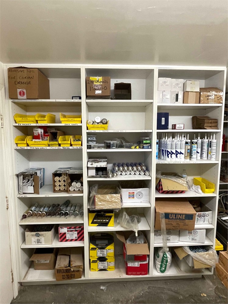 Hardware - Contents of Shelving Unit
