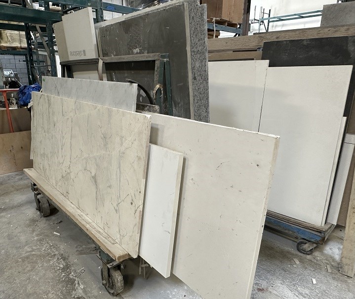 SUBSTANTIAL LOT of Solid surface Pieces APPROX 200  - Woodbridge, ON