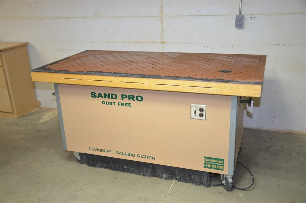 Sand Pro "M7236" Downdraft Table