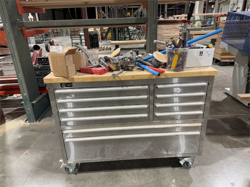 Rolling Tool Chest with Contents