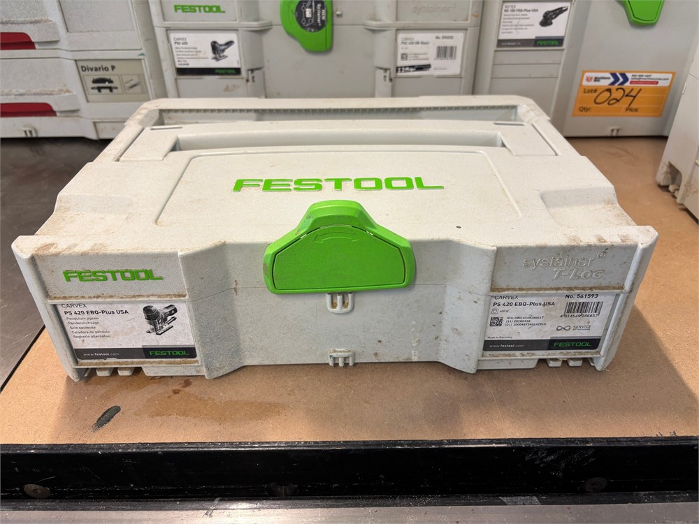 Festool CARVEX "PS 420 EBQ-Plus" Jigsaw as pictured