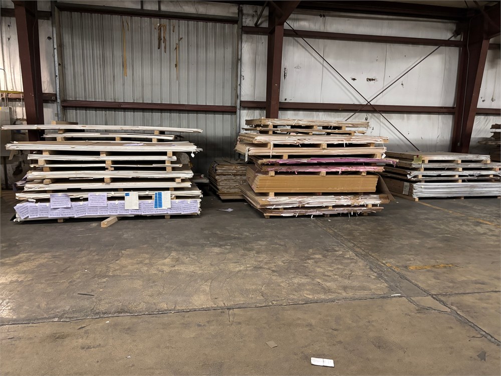 Lot of various sheet goods - as pictured