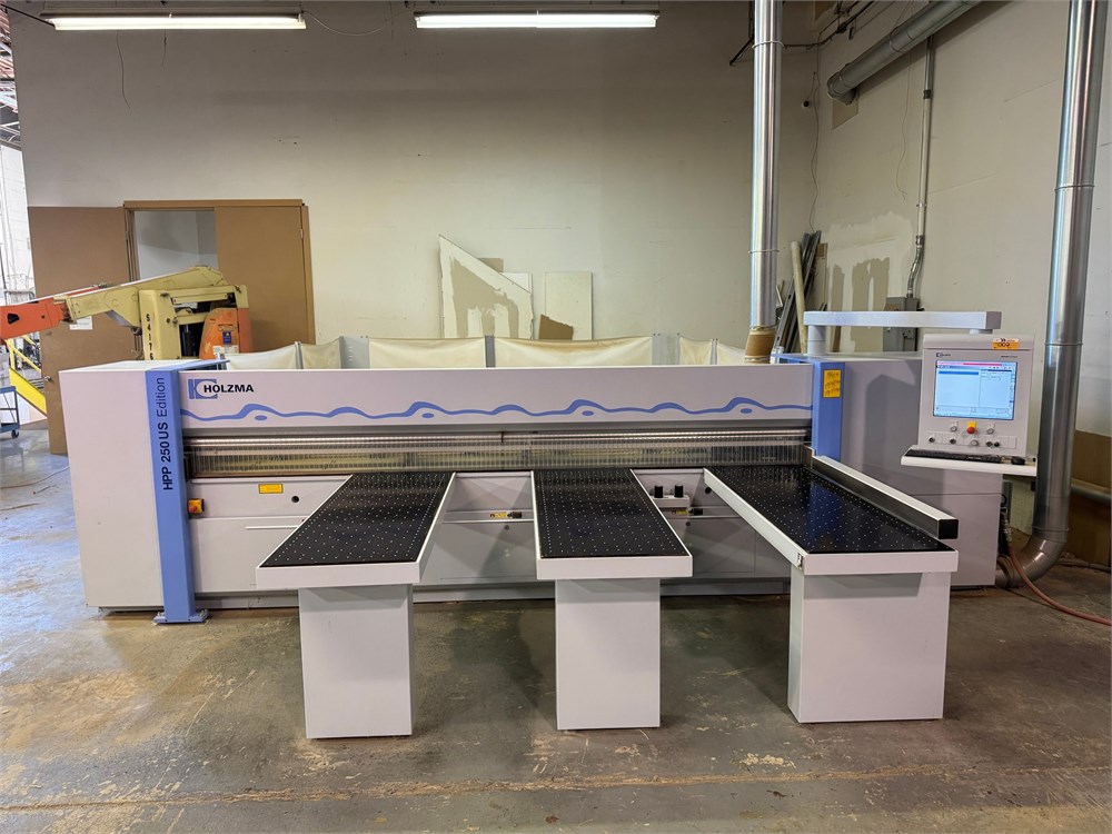 Holzma "HPP 250/38/38" Beam Saw - Front Load