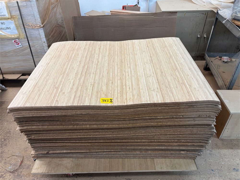 2 Pallets Bamboo Veneer