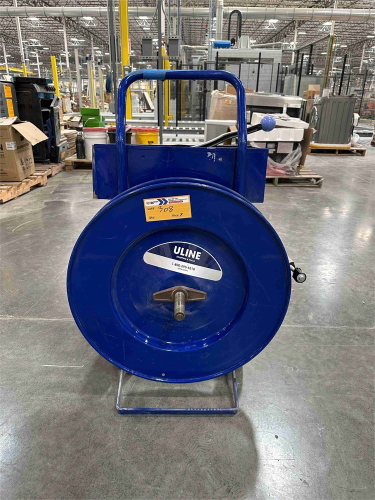 U-Line Strapping Cart