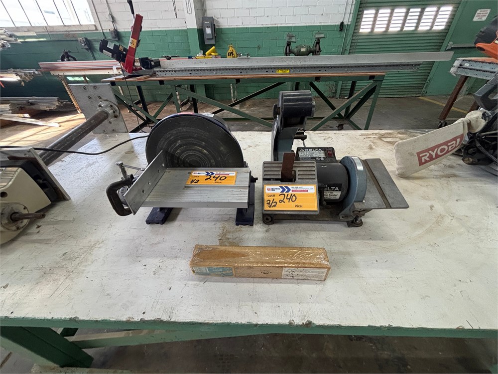 Lot of (2) Bench Sanders as pictured