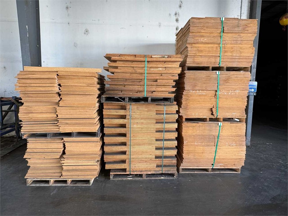Two (2) Pallets of Cut Plywood Parts