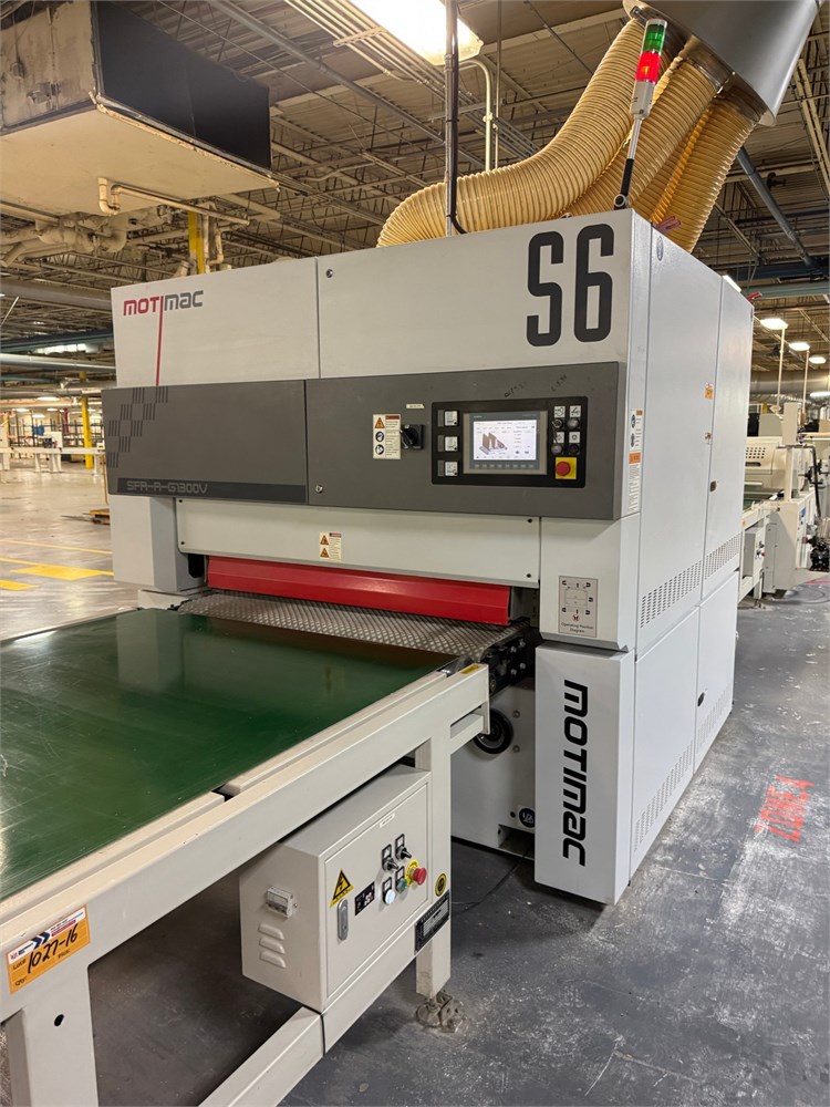 Motimac "SFR-R-G1300V" 3-Head Wide Belt Sander