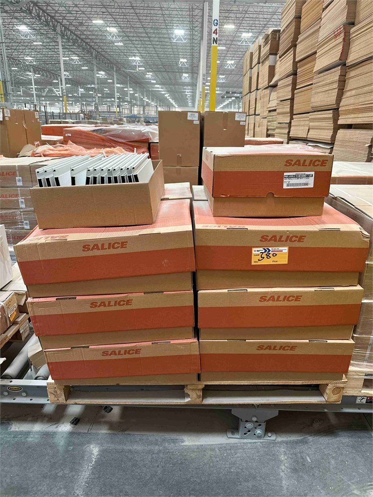 Pallet of Salice Side Profile H178 MM White 2 Sided