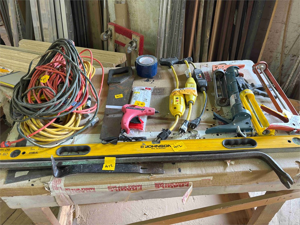 Misc. Tools & Items on Cart