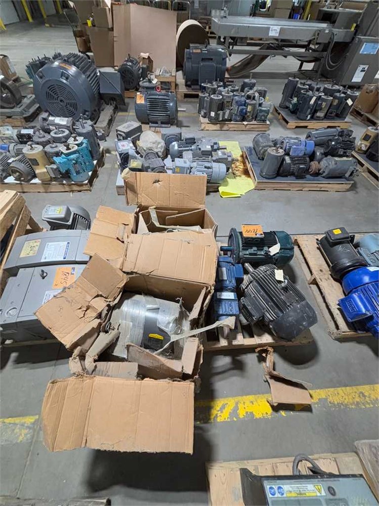 Pallet of Electric Motors