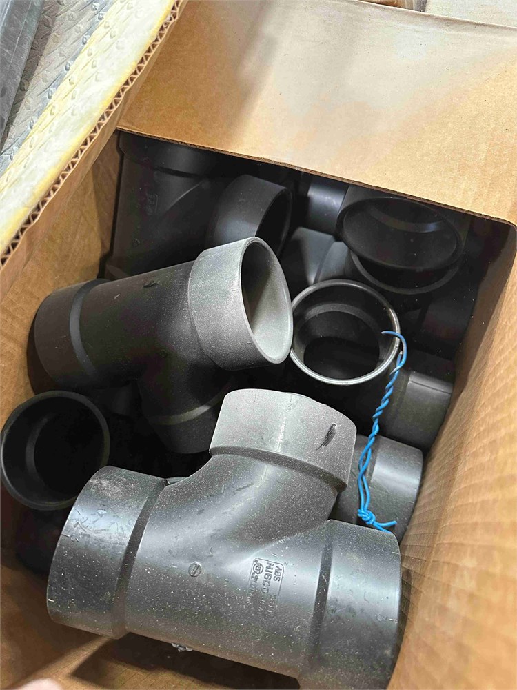 Pallet of Misc. ABS Pipe Fittings