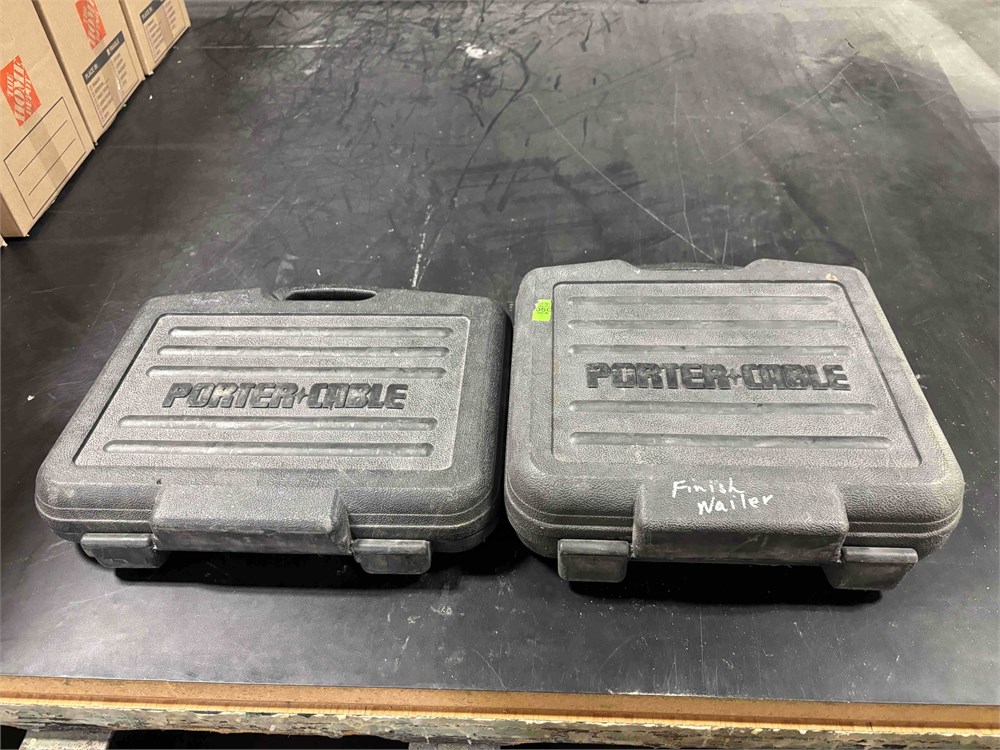 (2) Porter Cable Pneumatic Nailers