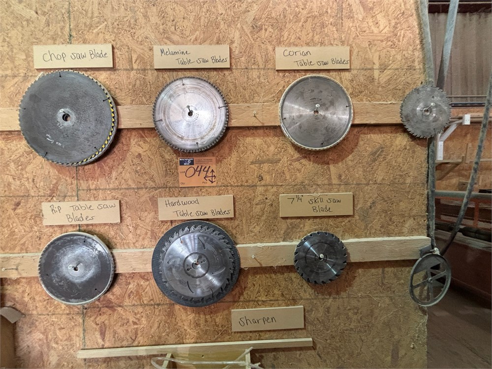 Lot of Saw Blades - as pictured