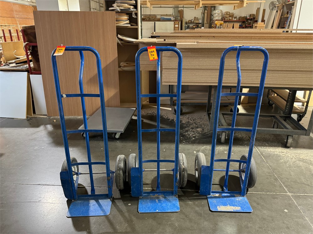 Lot of Hand Trucks - Qty (3)