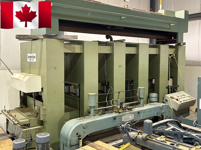 Complete "Engineered" Flooring Line Machinery - Mount Forest, ON