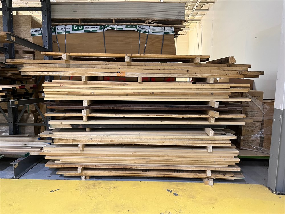 Hardwood Lumber - Stacked