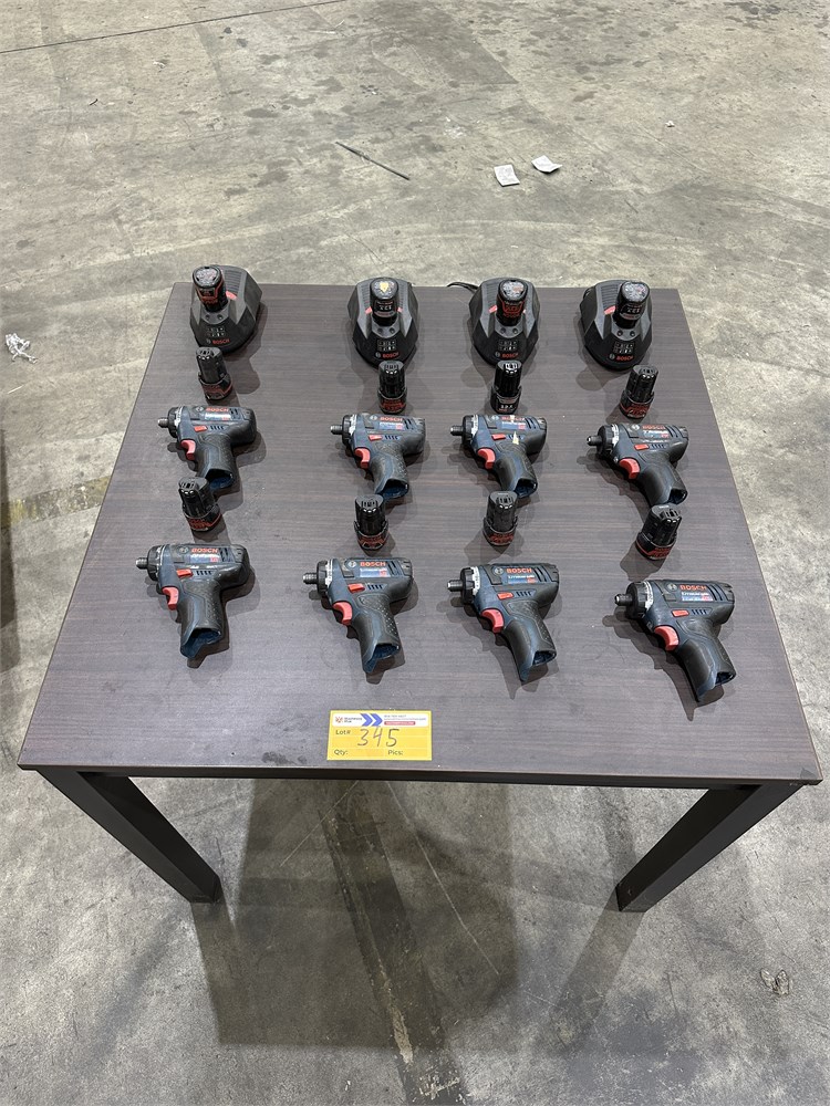 (8) Bosch Impact Drills