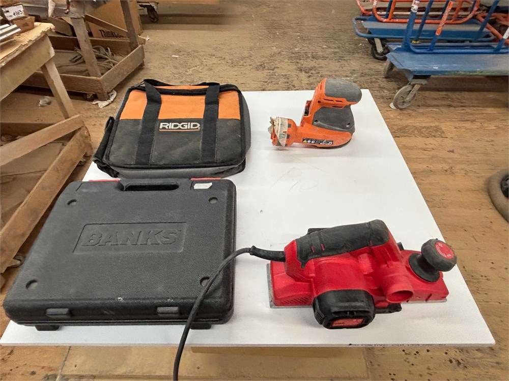 Pneumatic Nailers with Power Planer and Sander