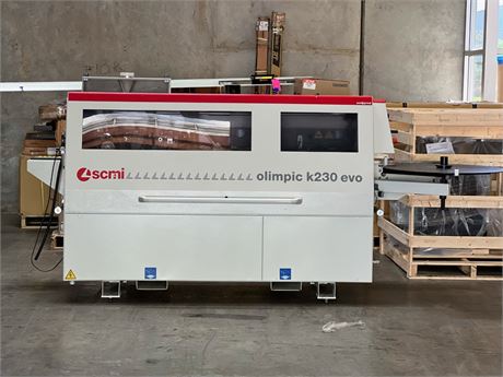 SCM Group "K230E-Evo" Automatic Edgebander, Year 2017